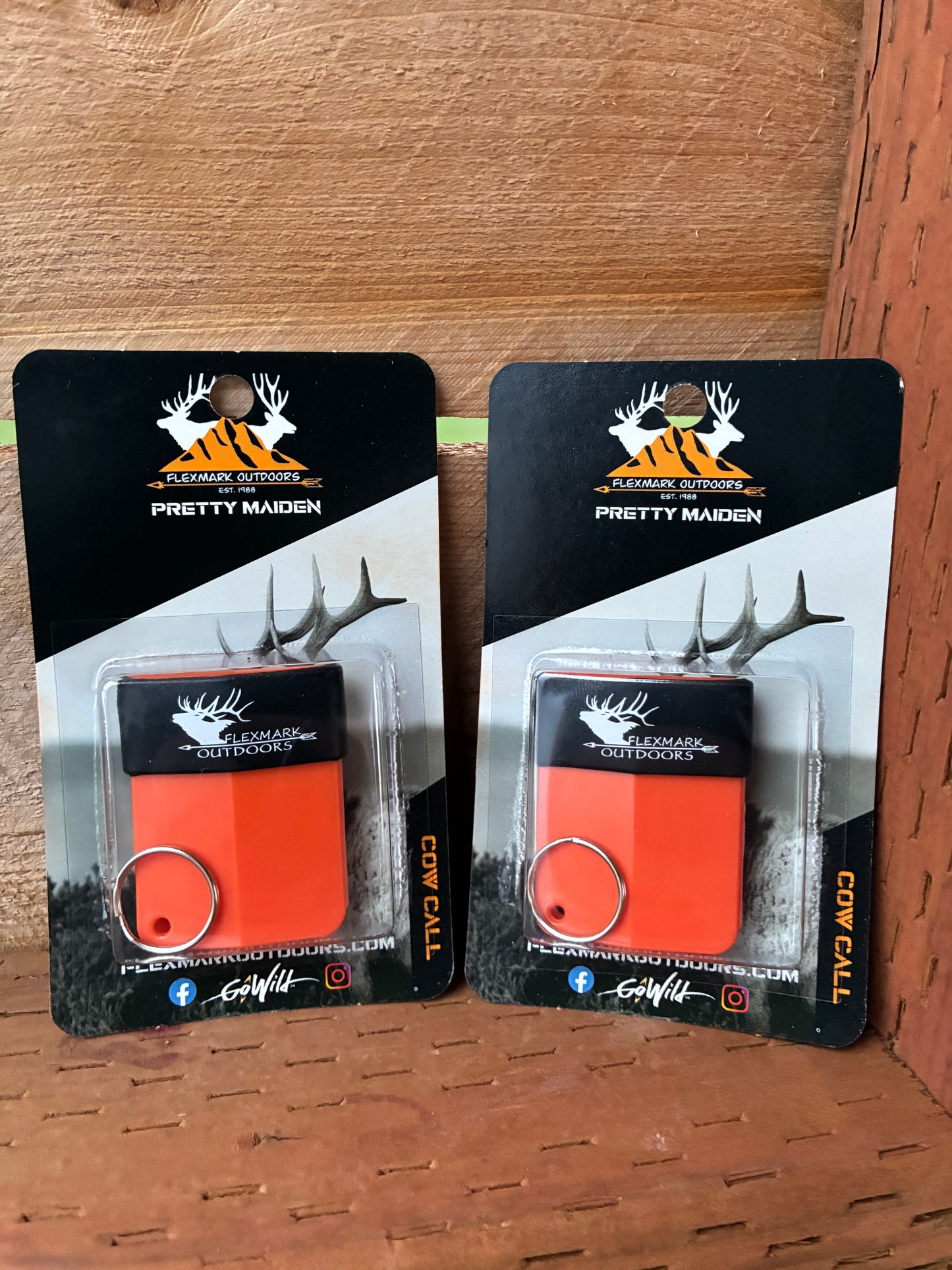 Pretty Maiden Cow Elk Call 2 Pack