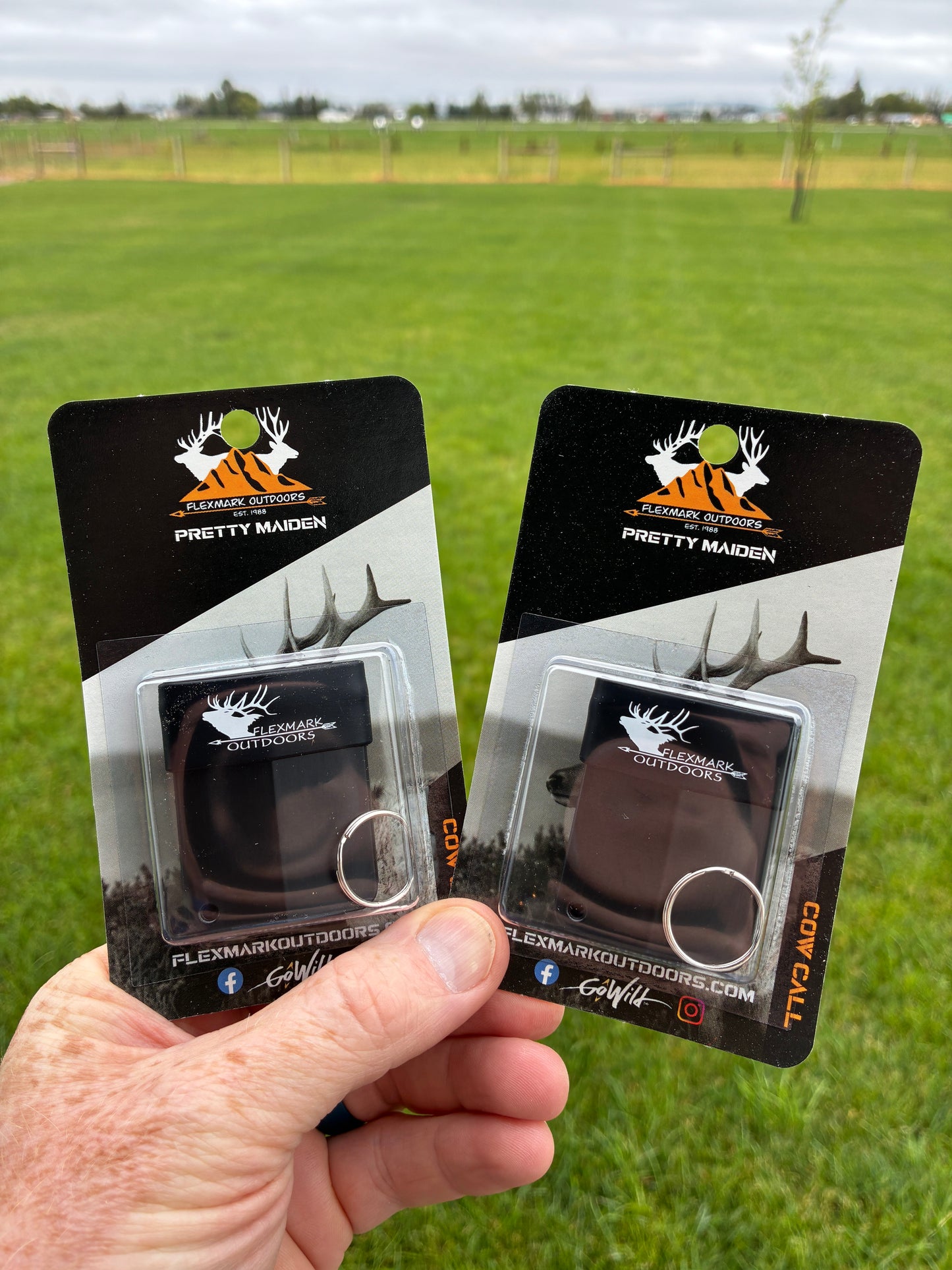 Pretty Maiden Cow Elk Call 2 Pack